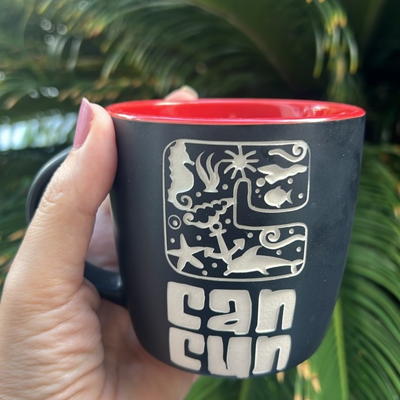 Vintage Can Cun Mug Mexico - Picture 10 of 10